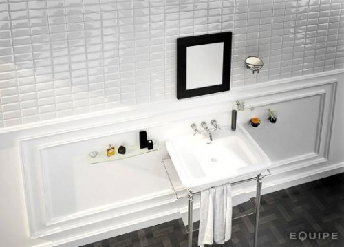 Плитка керамическая Equipe Metro White настенная 7,5х15